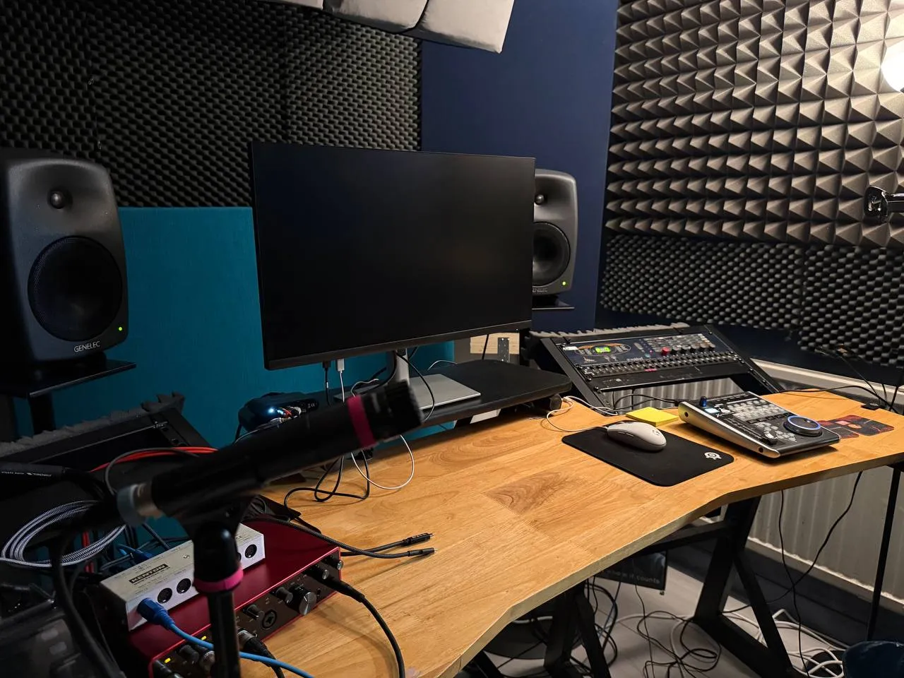 Music production desk