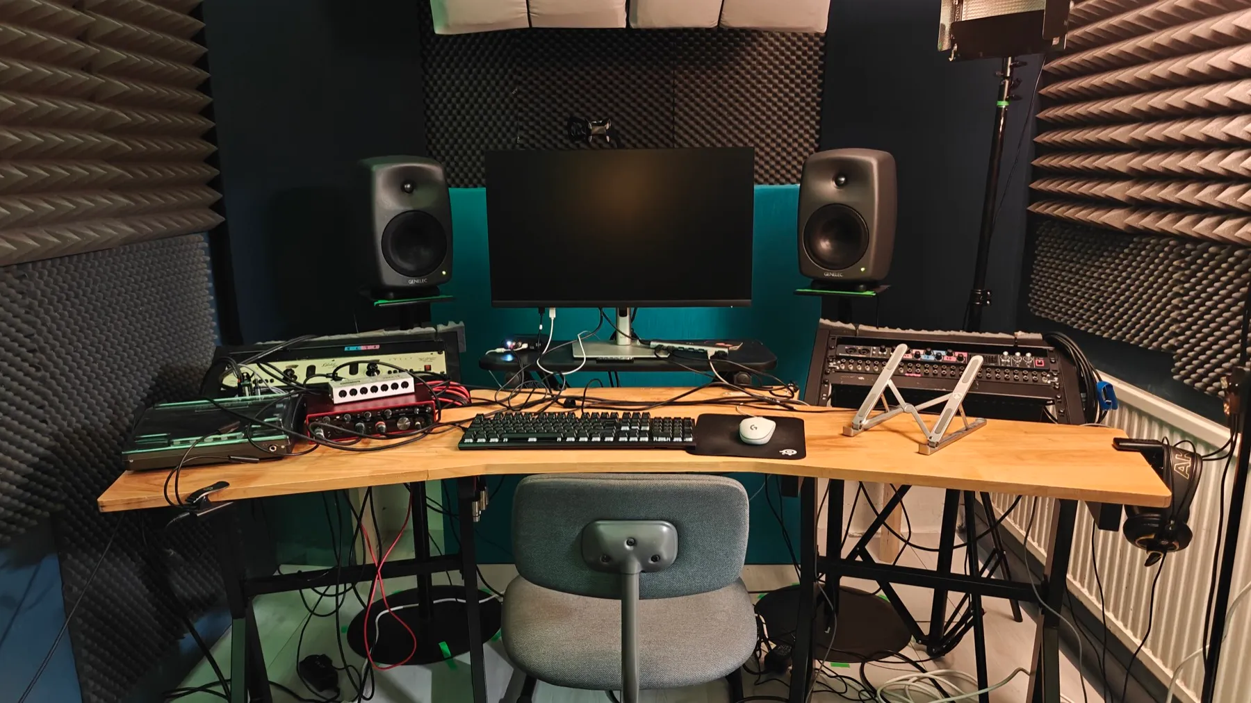 Studio Bunkkeri production room